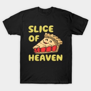 "Slice of Heaven", Retro Design T-Shirt